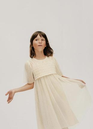 Воздушное платье зара zara 8-10-11-12