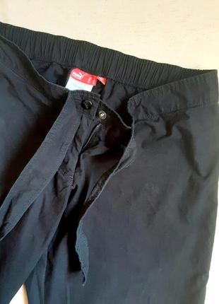 Спортивные шорты puma оригинал черные хлопок евро размер м7 фото