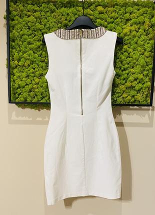 Біла сукня з камінням swarovski6 фото