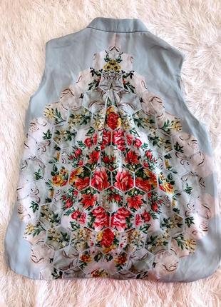 Стильная блузка-майка в цветах ted baker5 фото