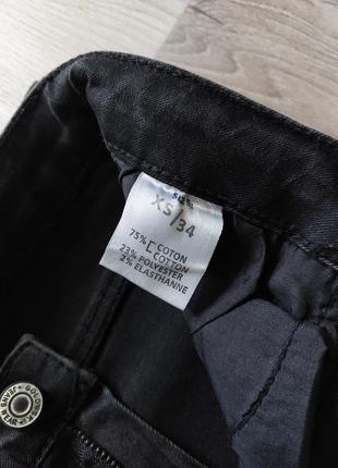 Круті темно-сірі джинси з принтом розмір ххs-хs9 фото