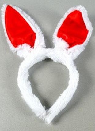 Ушки зайчик красный / ушки зайчик красный 27x22 см