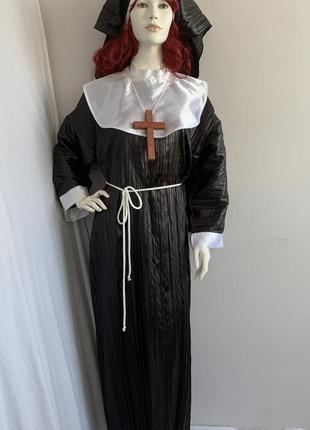 Монашка монахиня костюм карнавальный7 фото