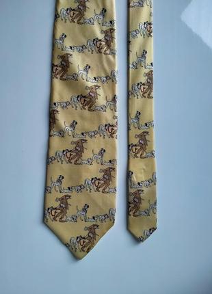 Жёлтый галстук 101 далматинец tie rack2 фото