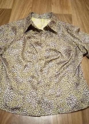 Пиджак леопардовый 52-564 фото