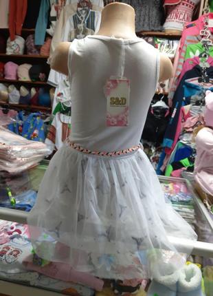 Нарядное летнее платье сарафан для девочки 1 - 5 лет10 фото