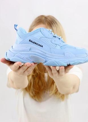 Женские кроссовки  triple-s blue 36-37-38-39-40