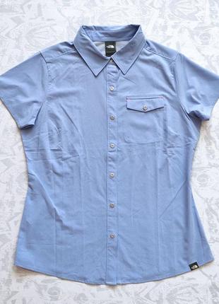 Легчайшая блузка на кнопках the north face трекінгова блуза активний відпочинок2 фото