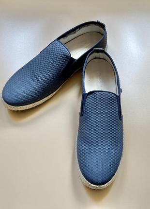 Кожаные туфли слипоны baldinini, италия 40р. оригинал2 фото