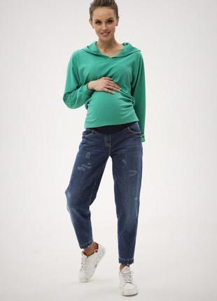 👑vip👑 джинси для вагітних під животик джинсы для беременных хлопок