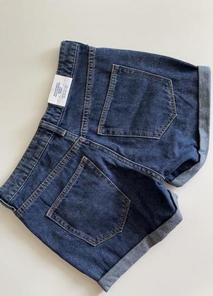 Шорты джинсовые mom h&m шорти джинсові2 фото
