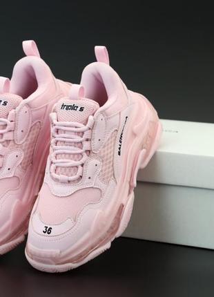Женские кроссовки triple-s pink 39-40
