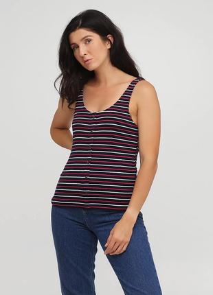 Майка в рубчик c&a clockhouse германия