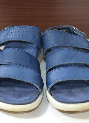 Ecco 37р сандалии кожаные. босоножки оригинал5 фото