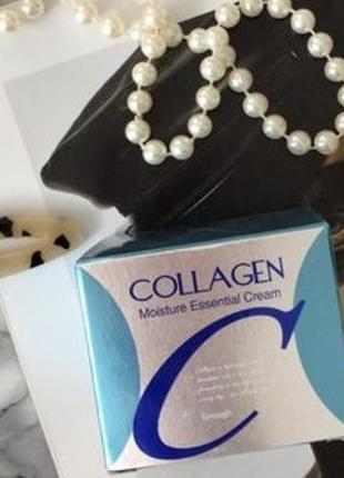 Коллагеновый крем с экстрактом женьшеня enough collagen moisture essentia4 фото