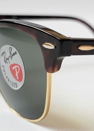 Сонцезахисні окуляри ray ban clubmaster polarized4 фото