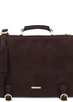 Кожаная сумка-портфель для ноутбука ancona tuscany tl1420732 фото
