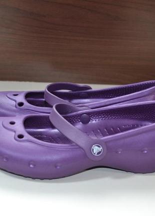 Crocs 1j3 балетки 32-33 оригінал босоніжки