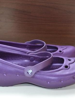 Crocs 1j3 балетки 32-33 оригінал босоніжки4 фото