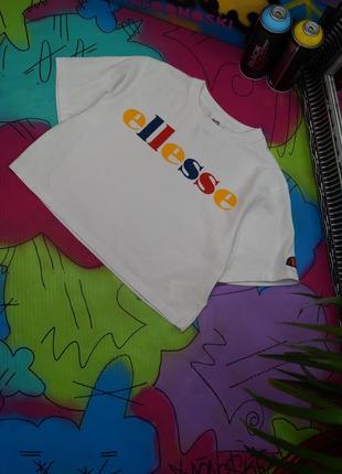 Футболка укорочена кроп-топ ellesse