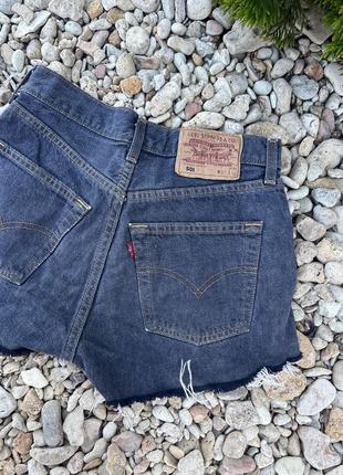 Жіночі короткі оригінальні джинсові шорти levis2 фото