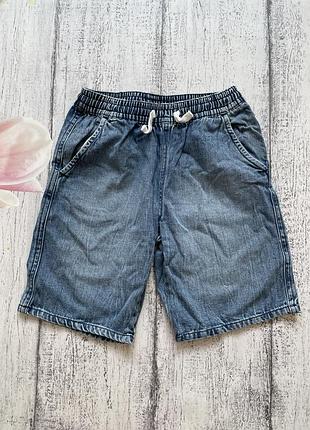 Крутые джинсовые шорты denim размер 9-10лет