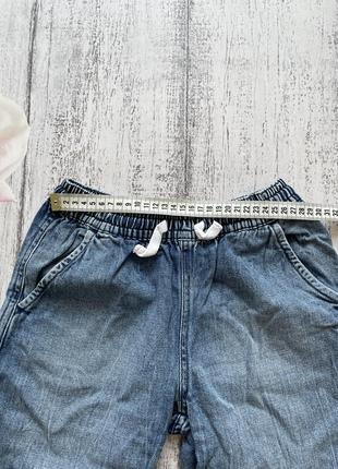Крутые джинсовые шорты denim размер 9-10лет3 фото