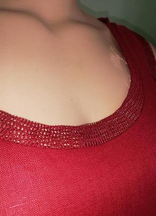 Блуза из льна