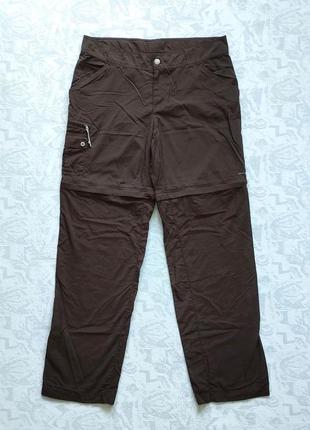 2 в 1 треккинговые штаны columbia titanium мембрана omni-dry штаны-трансформеры бриджи брюки женские1 фото