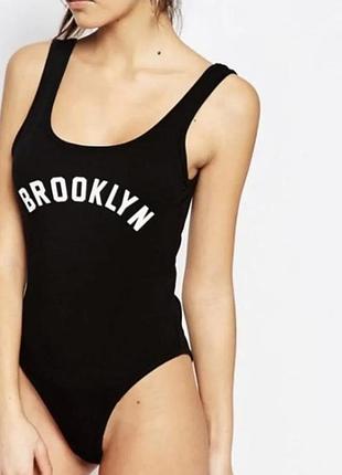 Чорний боді new look боді