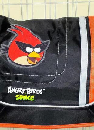 Сумка с рисунком angry birds через плечо2 фото