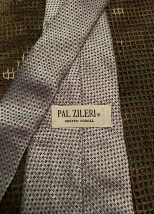 Краватка pal zileri, оригінал, шовк, італія4 фото