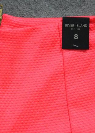 Фактурные шорты с высокой талией  river island4 фото