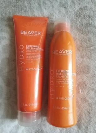 Живильний мульти-захисний кондиціонер з уф-фільтром - beaver energizing conditioner2 фото