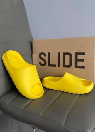 Тапки adidas yeezy slide yellow