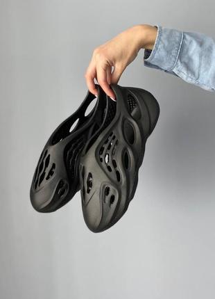 Тапки adidas yeezy foam runner black2 фото