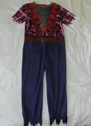 Карнавальний костюм перевертня ,вовкулака на 9-10 років