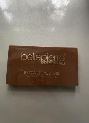 Палетка тіней bellapierre brown eyed girl palette2 фото