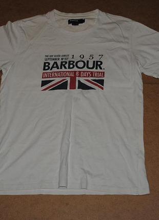 Barbour футболка барбур