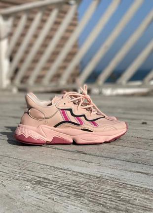 Жіночі кросівки  adidas ozweego adiprene pride pink