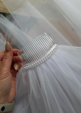 Фата с вуалью