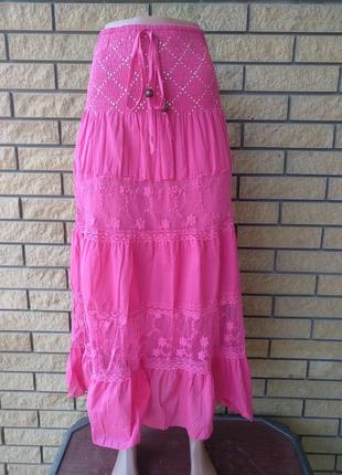 Спідниця, сарафан річна в підлогу коттоновая jump