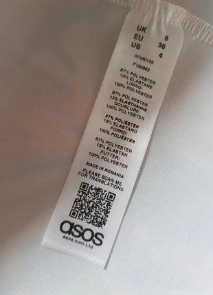 Новое с биркой шикарное платье asos, нарядное платье в тропический принт, платье миди10 фото