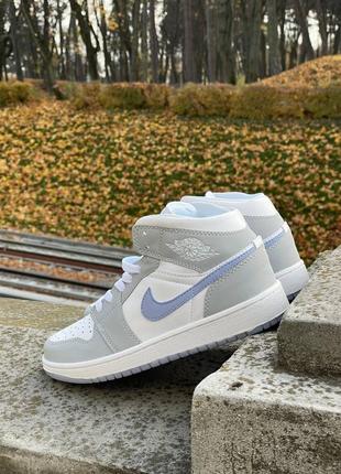 Кросівки nike air jordan wolf grey 🐺💨