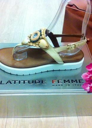 Італійські шльопанці "latitude femme"