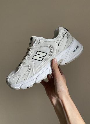 New balance 530 бежеві з білим жіночі