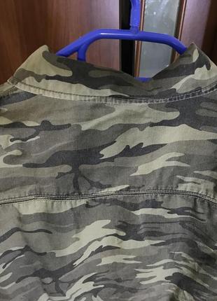 Хлопковая ветровка, куртка, рубашка милитари, военной раскраски3 фото