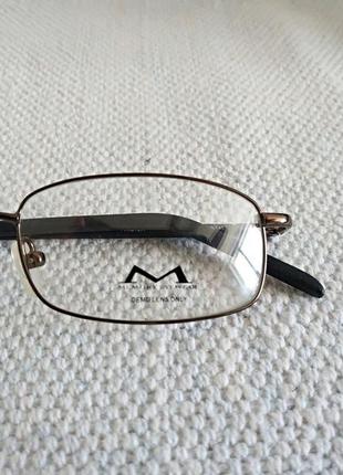 Мужская оправа для очков memory eyewear twister gun 52-19-145  америка оригинал4 фото