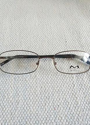 Мужская оправа для очков memory eyewear twister gun 52-19-145  америка оригинал9 фото