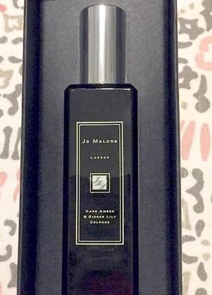 Jo malone dark amber & ginger lily💥оригинал распив аромата темная амбра и имбирная лилия7 фото